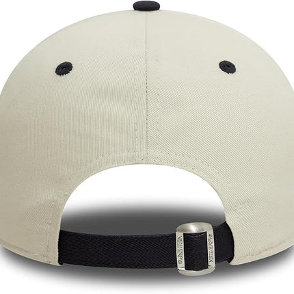 New Era Adult's Contrast Visor England Rugby Football Baseball Cap Hat Light Beige