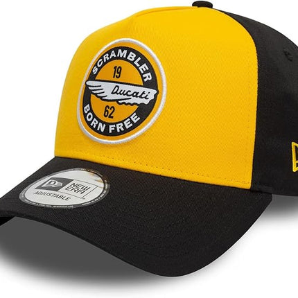 New Era A-Frame Trucker Cap - Scrambler Ducati Motors - One Size Black