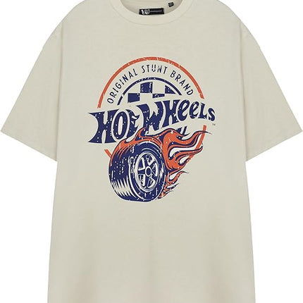 Hot Wheels Vintage Tire Flame Logo T-Shirt