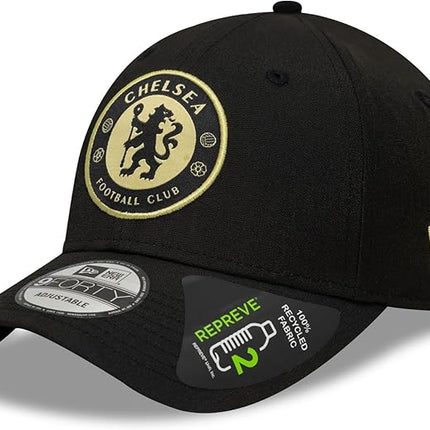 New Era 9Forty Adjustable Cap - FC Chelsea Black