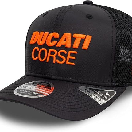 New Era 9Fifty Stretch Snapback Cap - Gradient Ducati Motors - Black