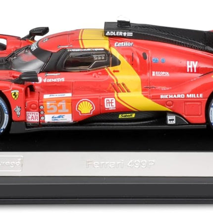 Scuderia Ferrari WEC 499p Le Mans Winner 1/43 Scale Model Car