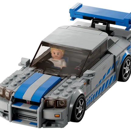 LEGO Speed Champions 2 Fast 2 Furious Nissan Skyline GT-R (R34) Set 76917