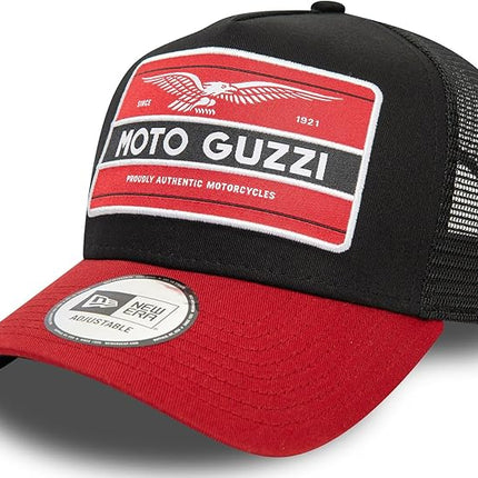 Moto Guzzi New Era Graphic Patch Trucker Baseball Cap