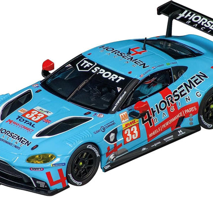 Carrera Scalextric 20027743 Aston Martin Vantage GTE TF 1:32 Slot Car With Case