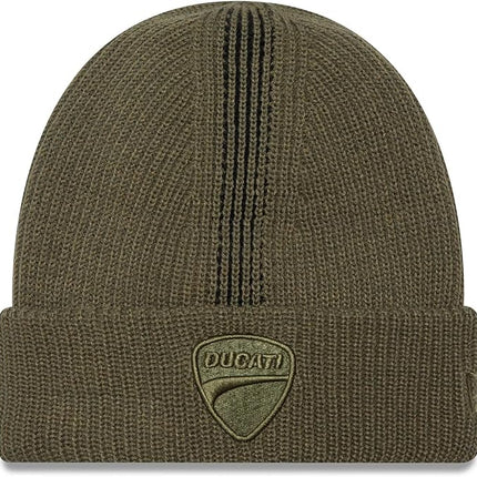 Ducati Corse New Era Olive Green Cuff Beanie Hat