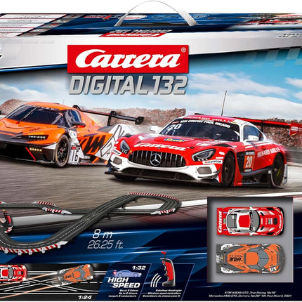 Carrera Scalextric 20030023UK Race To Victory Digital 132 1:32 Slot Car Racing Set Track