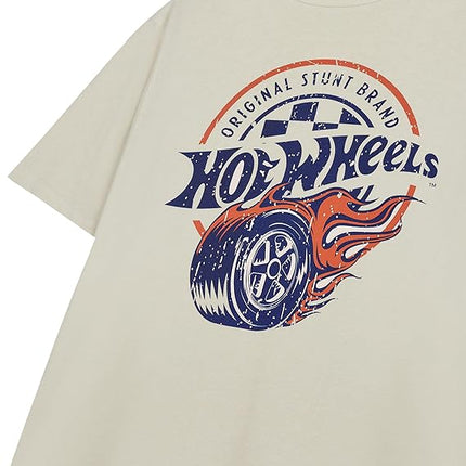 Hot Wheels Vintage Tire Flame Logo T-Shirt