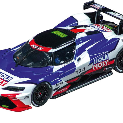 Carrera Scalextric 20027745 KTM X-BOW GTX Liqui Moly 104 1:32 Slot Car With Case