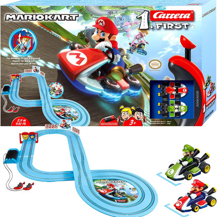 Carrera FIRST 20063028 Mario Kart - FIRST Slot Racing Track, For Children