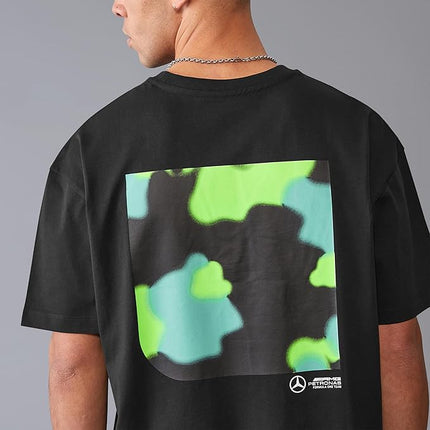 Mercedes AMG Petronas F1 Spray Camo Graphic T-Shirt