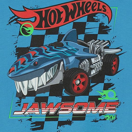 Hot Wheels Race Car Graphic Kids T-Shirt