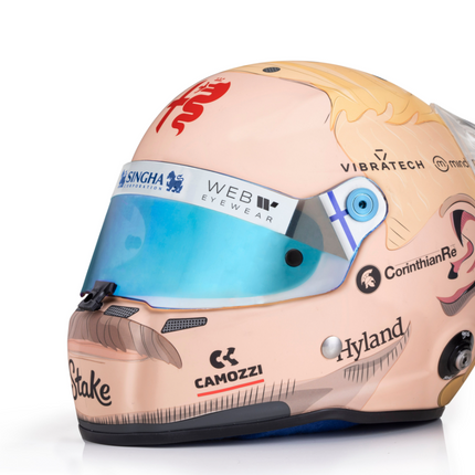 Alfa Romeo Stake F1 Team Valtteri Bottas 2023 Bahrain 1/2 Scale Mini Helmet