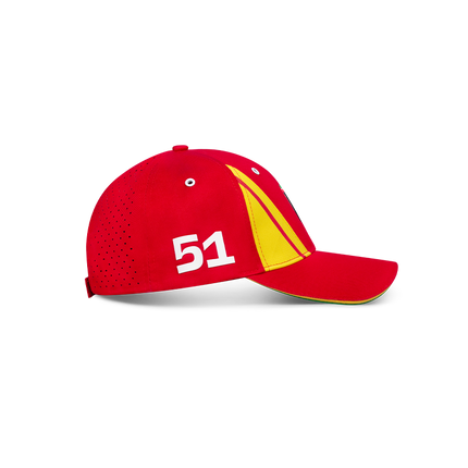 Scuderia Ferrari WEC 51 Driver Alessandro Pier Guidi Baseball Cap