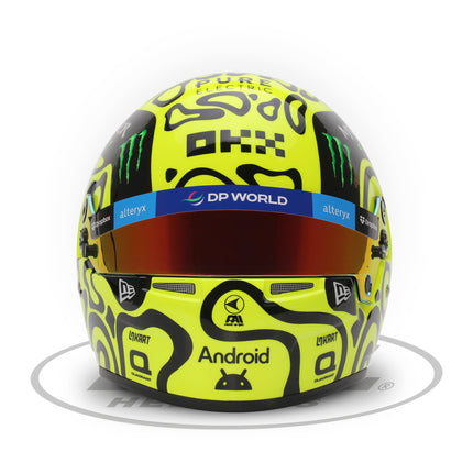 Mclaren F1 Lando Norris 2024 1/2 Scale Replica Helmet Model