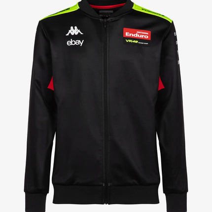 VR46 Valentino Rossi Black Monster Energy Racing Pertamina Enduro Sweatshirt Jacket