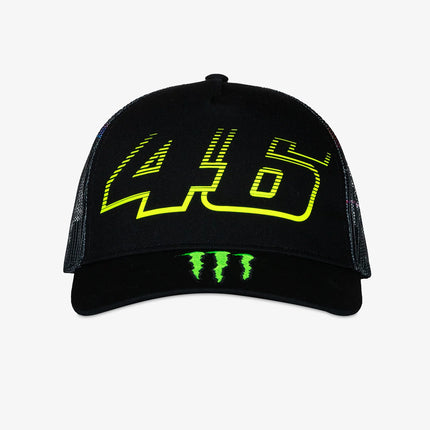 VR46 Valentino Rossi Monster Energy Racing Trucker Baseball Cap