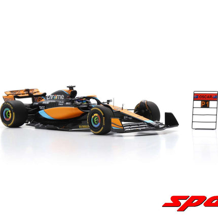 McLaren F1 Team Oscar Piastri Qatar GP 2023 1/43 Scale Model Car