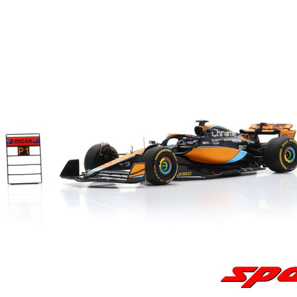 McLaren F1 Team Oscar Piastri Qatar GP 2023 1/43 Scale Model Car