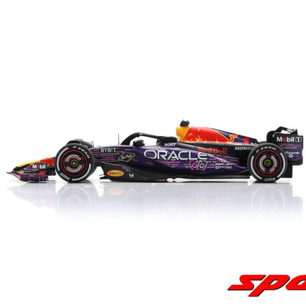 Spark Red Bull F1 #1 Max Verstappen Las Vegas Winner 2023 1/43 Scale Model Car