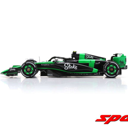 Stake F1 Team Kick Sauber Zhou Guanyu 1/43 Scale Model Car 2024