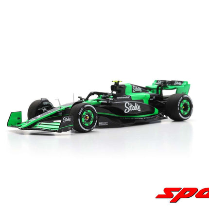 Stake F1 Team Kick Sauber Zhou Guanyu 1/43 Scale Model Car 2024