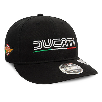 Ducati Motor New Era Wordmark Logo Baseball Cap