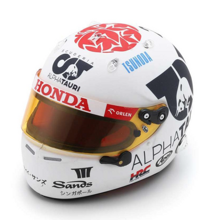 Alpha Tauri F1 Team Yuki Tsunoda Japan GP 2023 1/5 Scale Mini Helmet