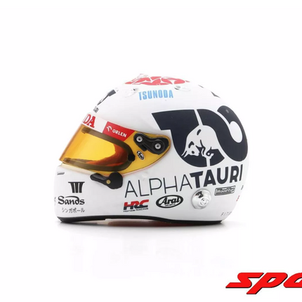 Alpha Tauri F1 Team Yuki Tsunoda Japan GP 2023 1/5 Scale Mini Helmet