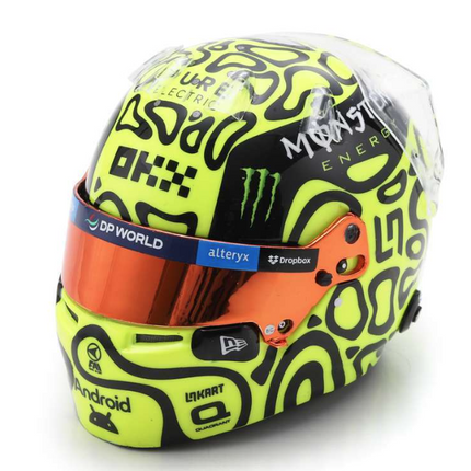 McLaren F1 Team Lando Norris 1/5 Scale Model Mini Helmet 2024