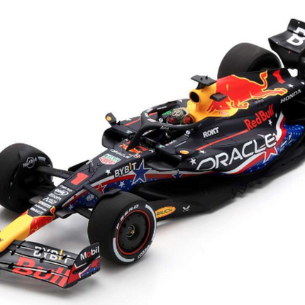 Red Bull Racing F1 Team Max Verstappen USA GP 1/43 Scale Racing Model Car