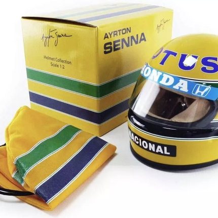 Ayrton Senna 1/2 Mini Helmet 1987