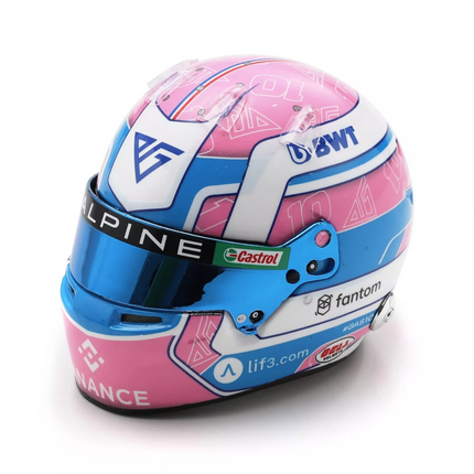 Alpine F1 Team Pierre Gasly 2023 Miami GP 1/5 Scale Mini Helmet