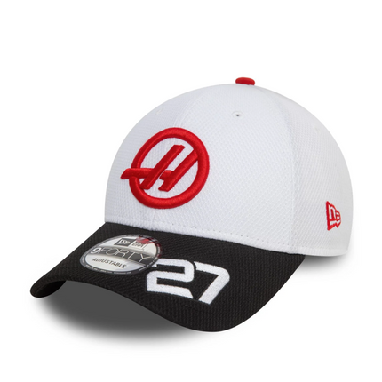 Haas F1 Team New Era Nico Hulkenberg Kids Baseball Cap 2024