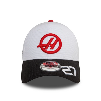 Haas F1 Team New Era Nico Hulkenberg Kids Baseball Cap 2024