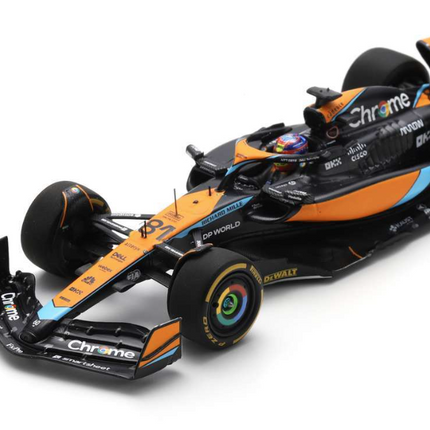 McLaren F1 Team Oscar Piastri Qatar GP 2023 1/43 Scale Model Car