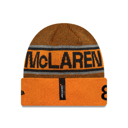 McLaren F1 New Era 2025 Oscar Piastri Driver Beanie Hat