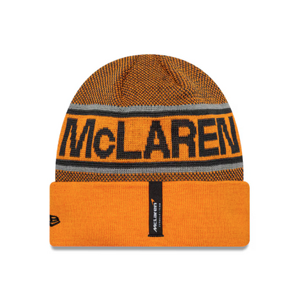 McLaren F1 New Era 2025 Team Cuff Beanie Hat