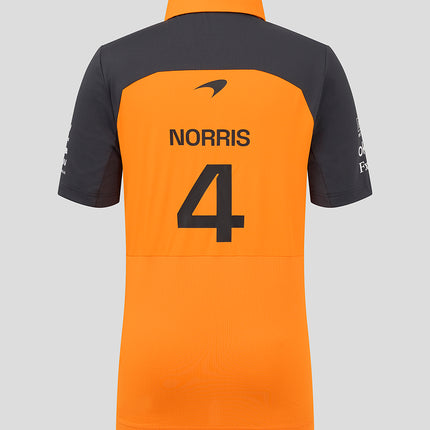 McLaren F1 Team Kids Lando Norris Driver Poloshirt 2025