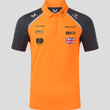 McLaren F1 Team Lando Norris Drivers Poloshirt 2025