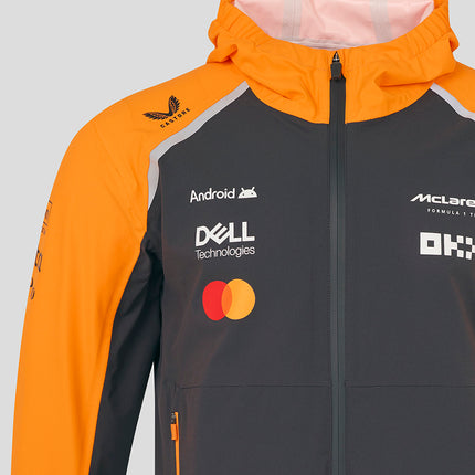 Mclaren F1 Team Waterproof Rain Jacket 2025