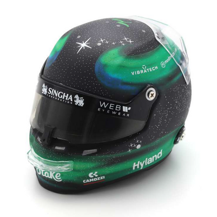 Stake F1 Team Kick Sauber Valtteri Bottas 2024 1/5 Scale Mini Helmet