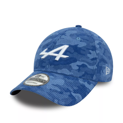 Alpine F1 New Era Camo Cord Baseball Cap