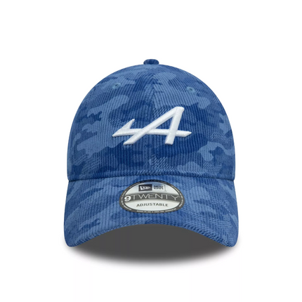 Alpine F1 New Era Camo Cord Baseball Cap