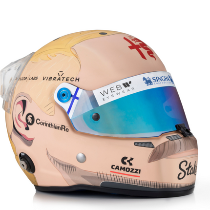 Alfa Romeo Stake F1 Team Valtteri Bottas 2023 Bahrain 1/2 Scale Mini Helmet