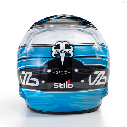 Alfa Romeo Stake F1 Valtteri Bottas 2023 Season 1/2 Scale Mini Helmet Signed