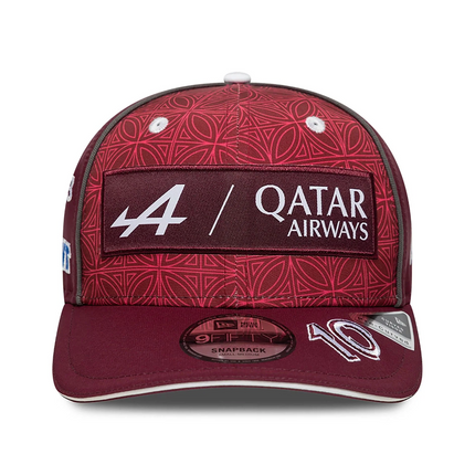 Alpine F1 Racing New Era Qatar Airways Special Pierre Gasly Baseball Cap