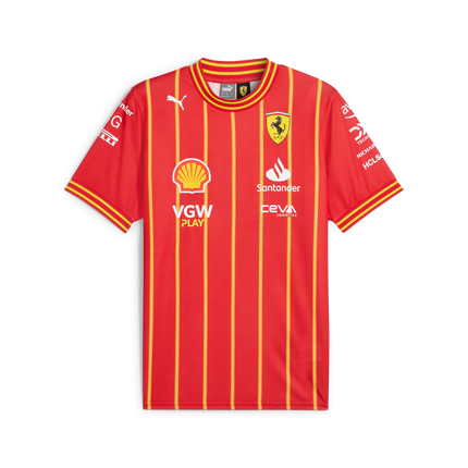 Scuderia Ferrari F1 Carlos Sainz Soccer Jersey