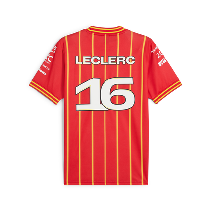 Scuderia Ferrari F1 Charles Leclerc Soccer Jersey