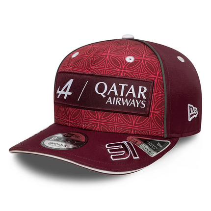 Alpine F1 Racing New Era Qatar Airways Special Esteban Ocon Baseball Cap